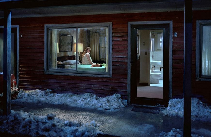 Gregory Crewdson Untitled Birth Beneath The Roses 2007