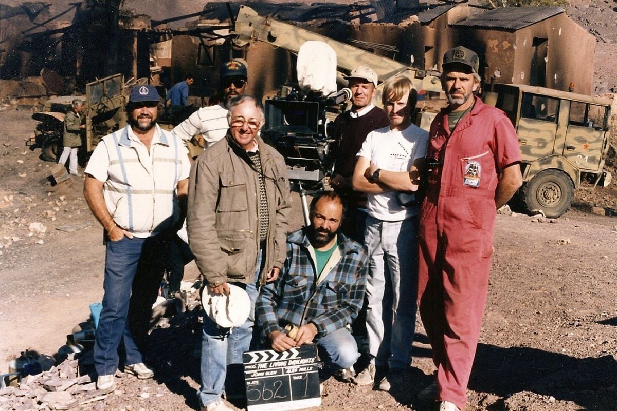 Mills and his camera team.