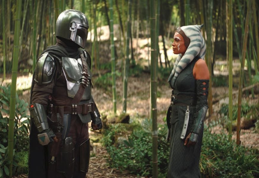 Book of Boba Fett Mando and Ashoka