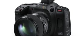 NP Blackmagic Cinema Camera 6 K Front With EVF