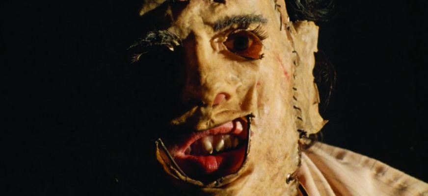 Texas Chainsaw 1 Leatherface close up