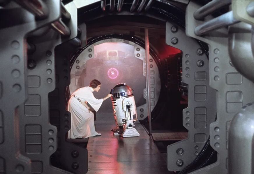 Star Wars Princess and R2 D2