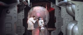 Star Wars Princess and R2 D2