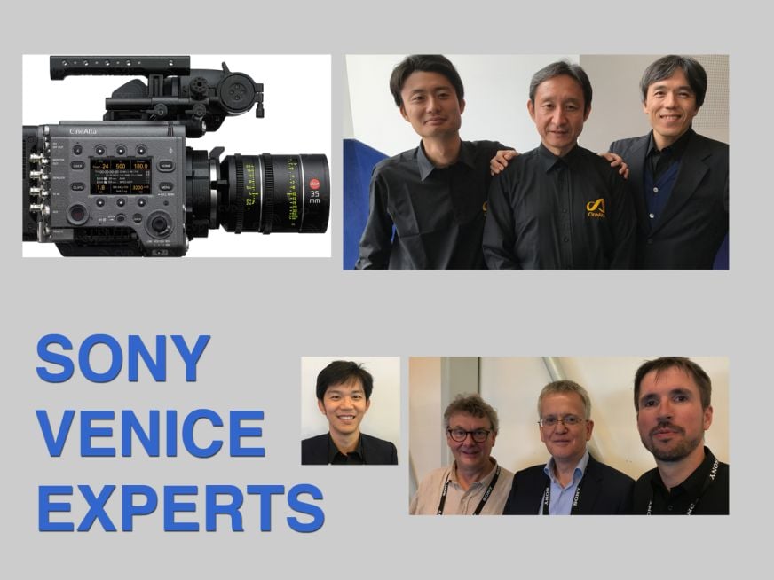 Venice Camera 1  Speaking With Sony Experts Thefilmbook