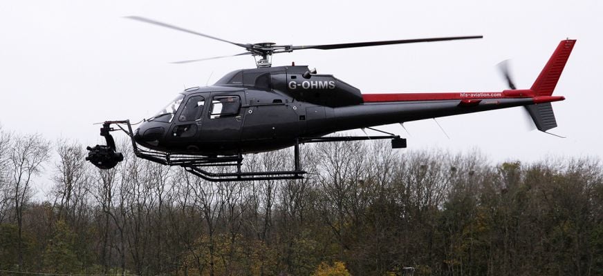 Hfs Helicopter In Flight