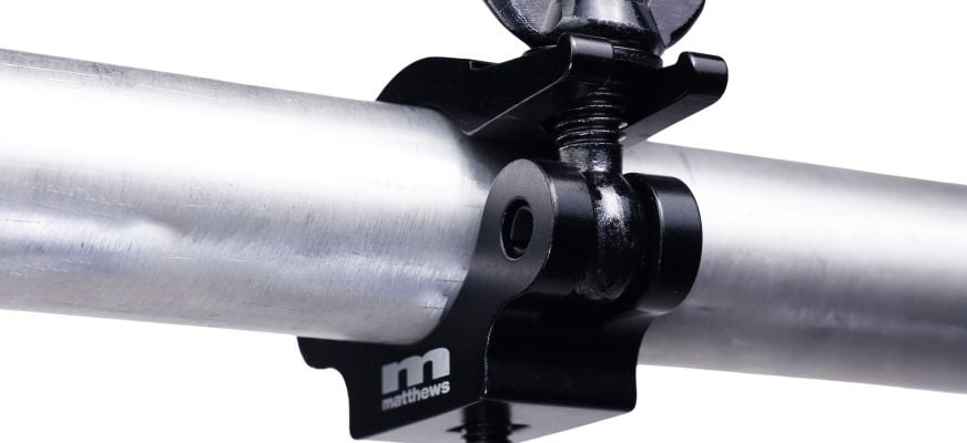 NP MSE Aluminum Grid Clamp Bolt on pipe