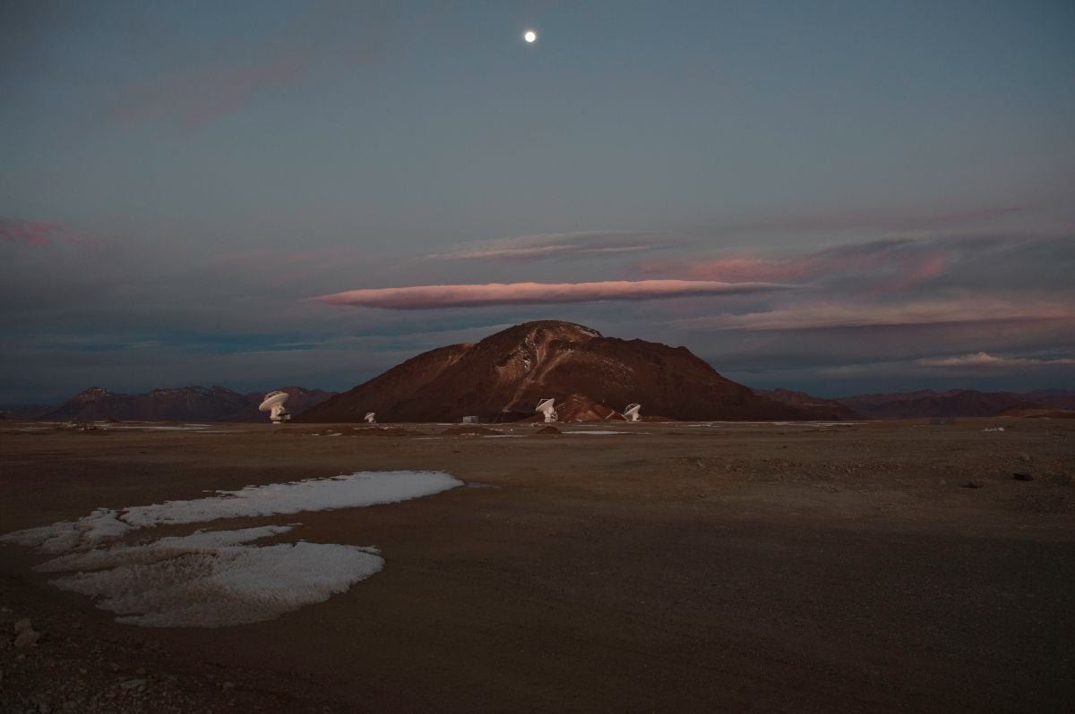 The Atacama Large Millimeter Array (ALMA).