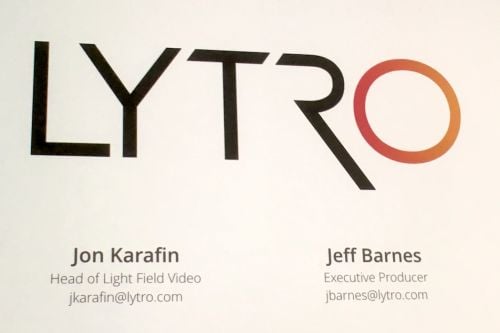 Lytro presentation by jon karafin and jeff-barnes