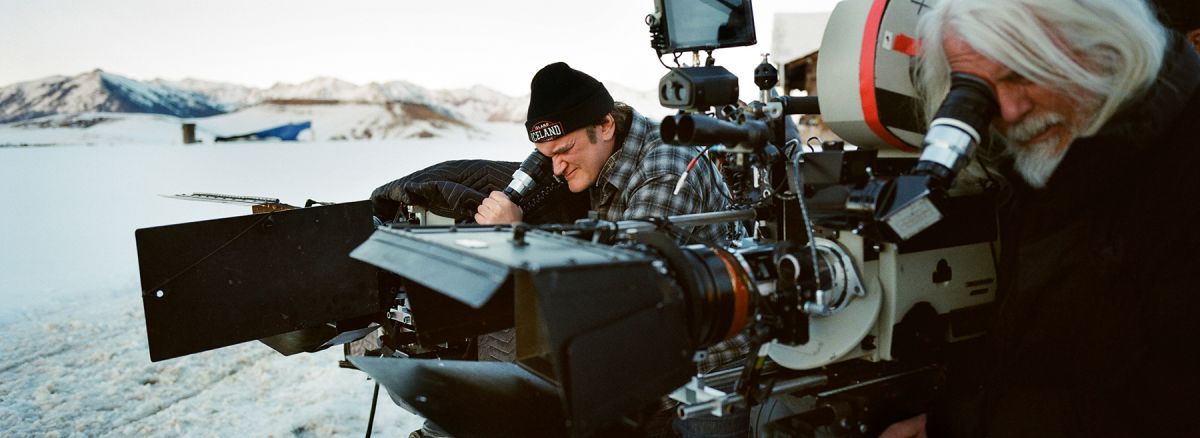 Tarantino and Richardson on The Hateful Eight.