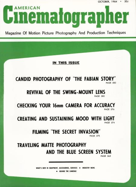 American Cinematographer Vol 45 1964 10