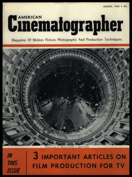 American Cinematographer Vol 43 1962 08