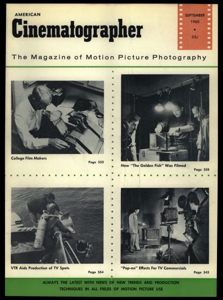 American Cinematographer Vol 41 1960 09