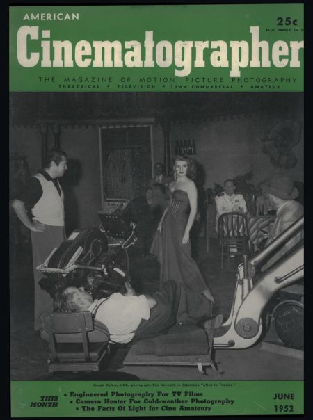 American Cinematographer Vol 33 1952 06