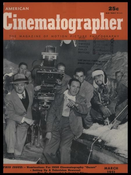 American Cinematographer Vol 32 1951 03