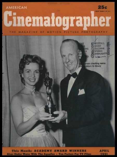 American Cinematographer Vol 32 1951 04