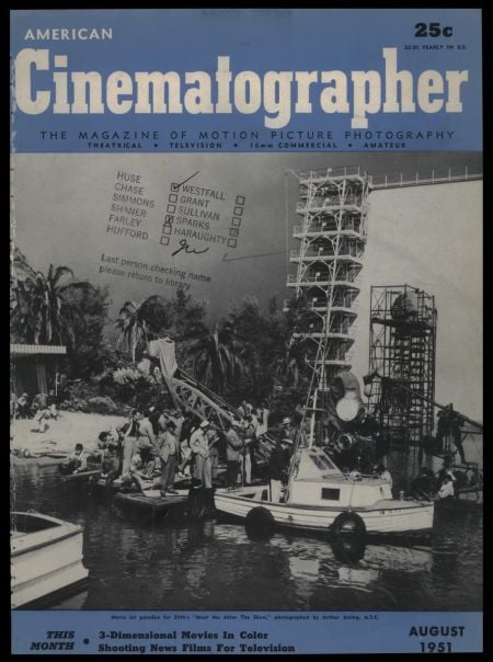 American Cinematographer Vol 32 1951 08