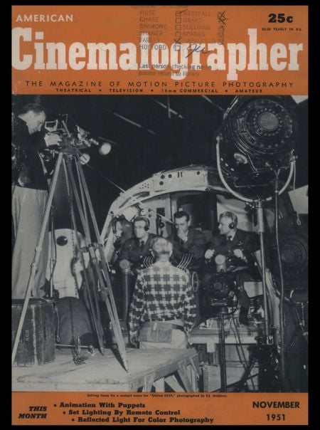 American Cinematographer Vol 32 1951 11