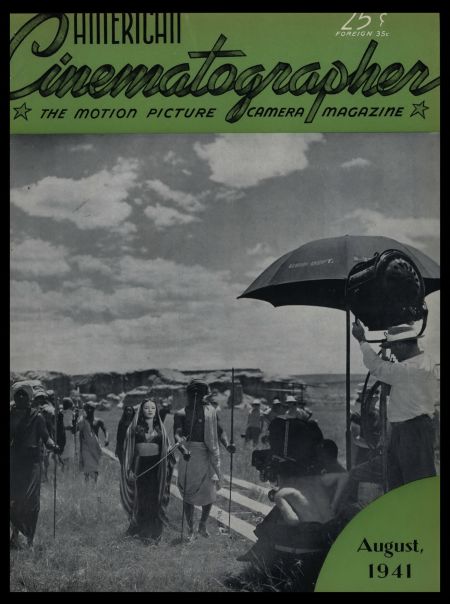 American Cinematographer Vol 22 1941 08
