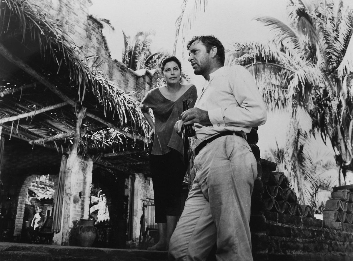 Ava Gardner and Richard Burton in The Night of the Iguana (1964), which was hailed as one of the best movies ever made from a Tennessee Williams play.