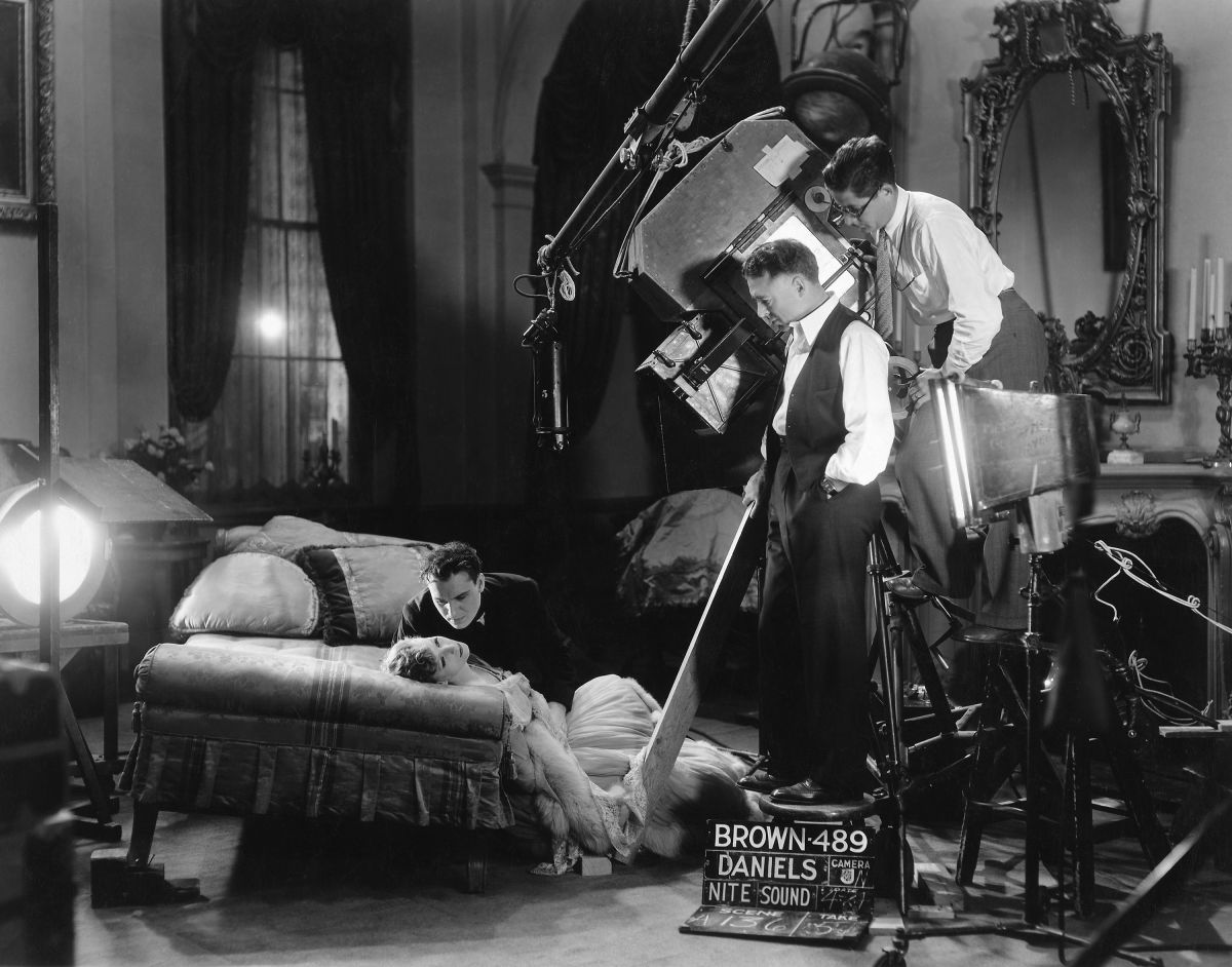 Greta Garbo surrenders to Daniels’ camera for the pre-code talkie Romance (1930).