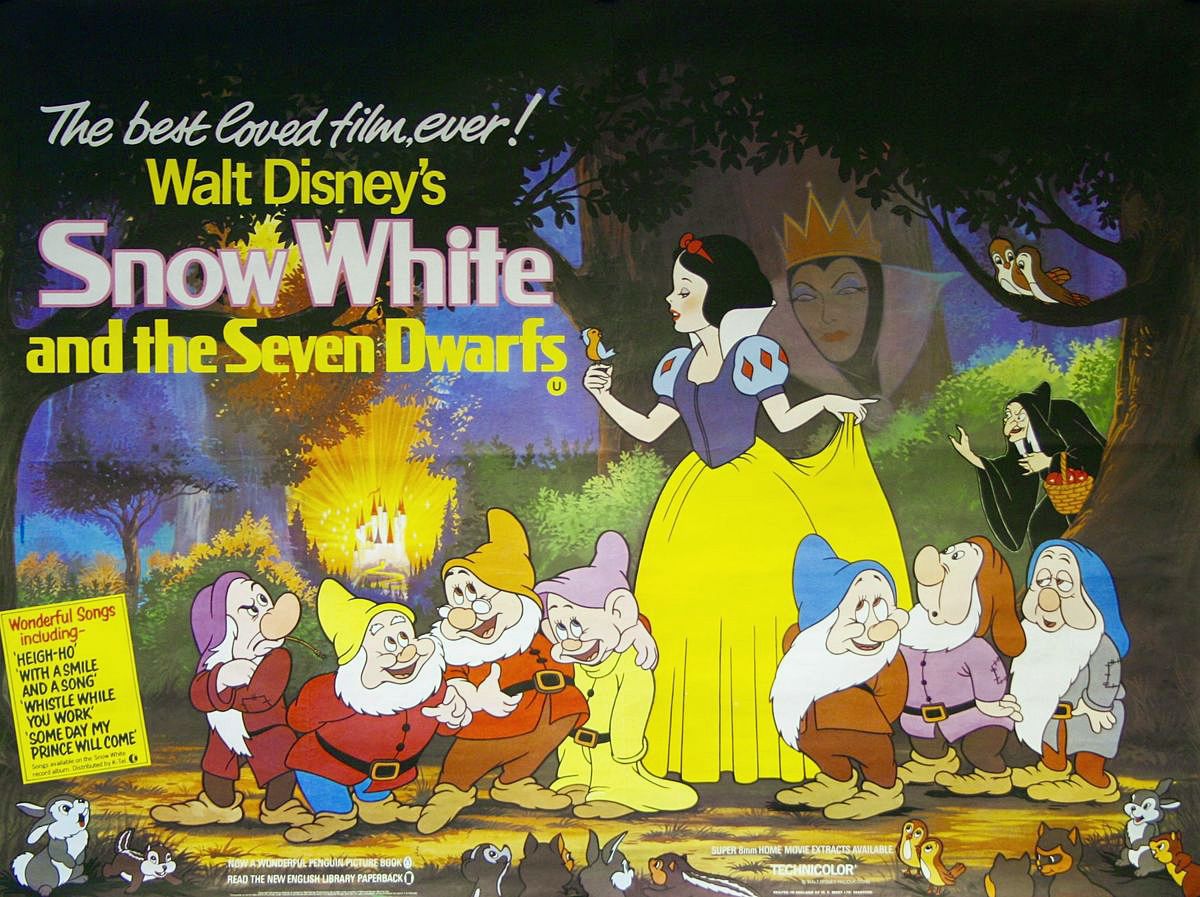 1983 Disney Collectors´ Society SNOW WHITE & Friends Charter