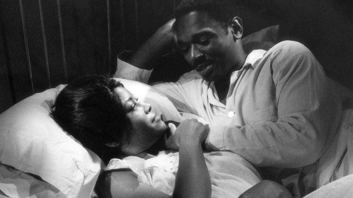 Josie (Abbey Lincoln) and Duff (Ivan Dixon).